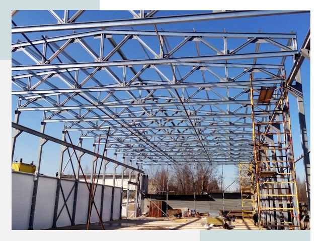 Строительство цехов в Минусинск от 610 руб. под ключ