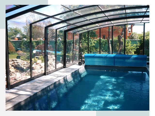 Строительство крытых бассейнов от СтальСтрой-Мнс - цена от 610 руб.