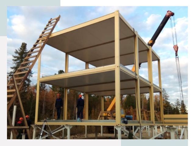 Строительство модульных здания Минусинск