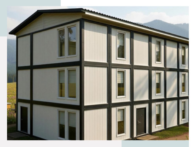 Модульные общежития в Минусинске