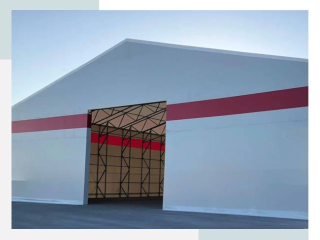 Быстровозводимые ангары в Минусинске