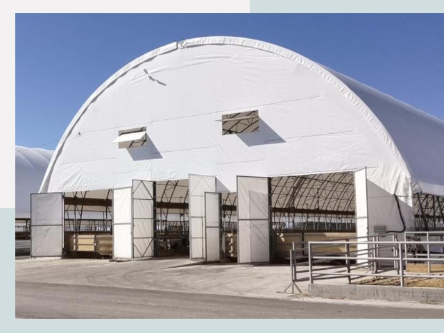 Тентовые ангары по цене 610 руб. в Минусинск