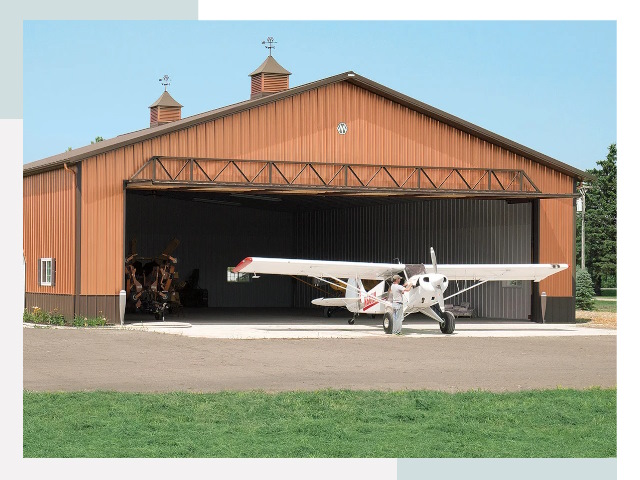 Ангары для самолетов в Минусинске