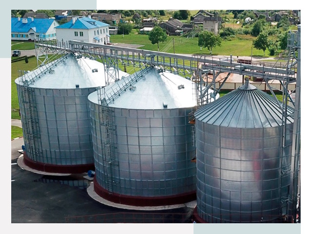 Металлические силосы в Минусинске