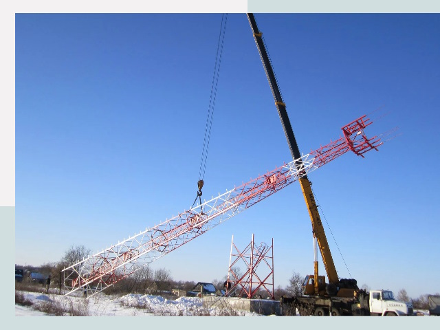 Строительство башен связи в Минусинске от 610 руб.