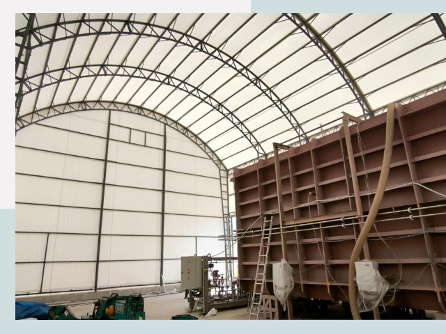 Оснащение ангаров в Минусинске от 610 руб. - Надежно и быстро