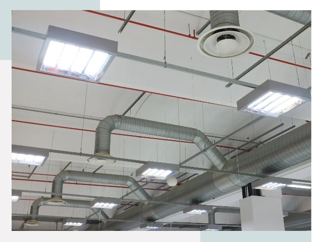 Вентиляция ангаров в Минусинске