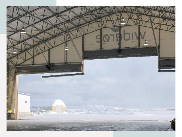 Ворота для ангаров в Минусинске