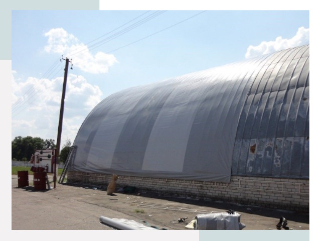 Ремонт ангаров в Минусинске