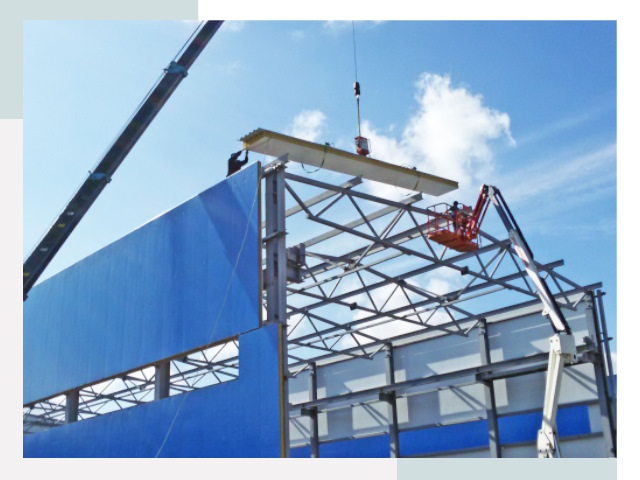 Монтаж сэндвич-панелей в Минусинске