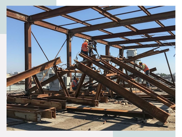 Демонтаж металлоконструкций в Минусинске от 610 руб.