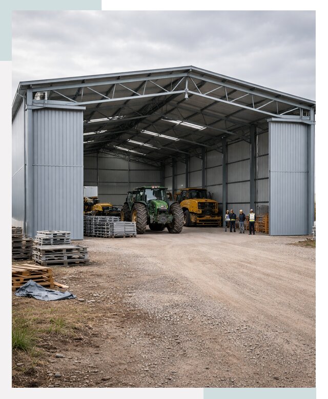 Ангары для сельхозтехники в Минусинске от 20322 р. | СтальСтрой-Мнс